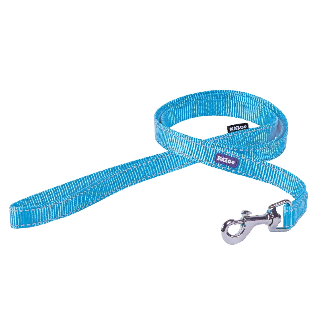 Kazoo Dog Leash Classic Aqua 1200mm-Ascot Saddlery-The Equestrian