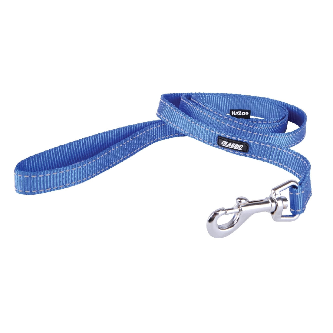 Kazoo Dog Leash Classic Blue 1200mm-Ascot Saddlery-The Equestrian