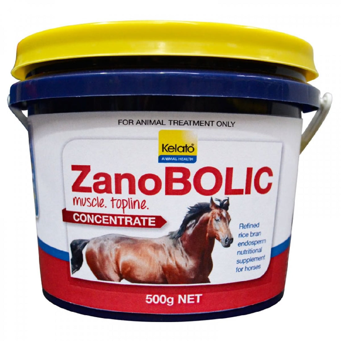 Kelato ZanoBOLIC concentrate for horses in 500g container.