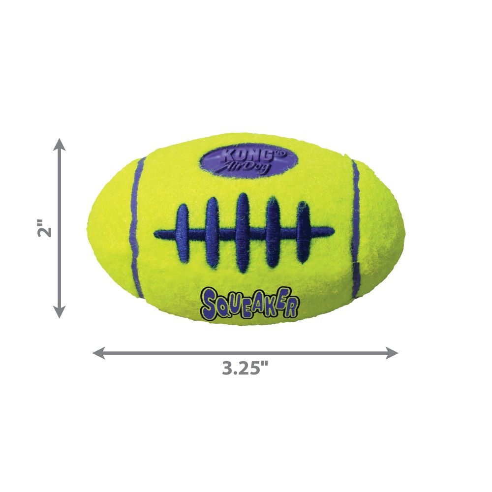 Kong Dog Toy Airdog Squeak Football-Ascot Saddlery-The Equestrian