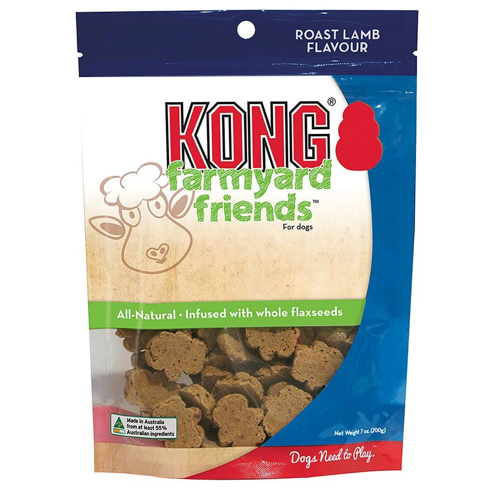 Kong Dog Treat Farmyard Friends Roast Lamb-Ascot Saddlery-The Equestrian