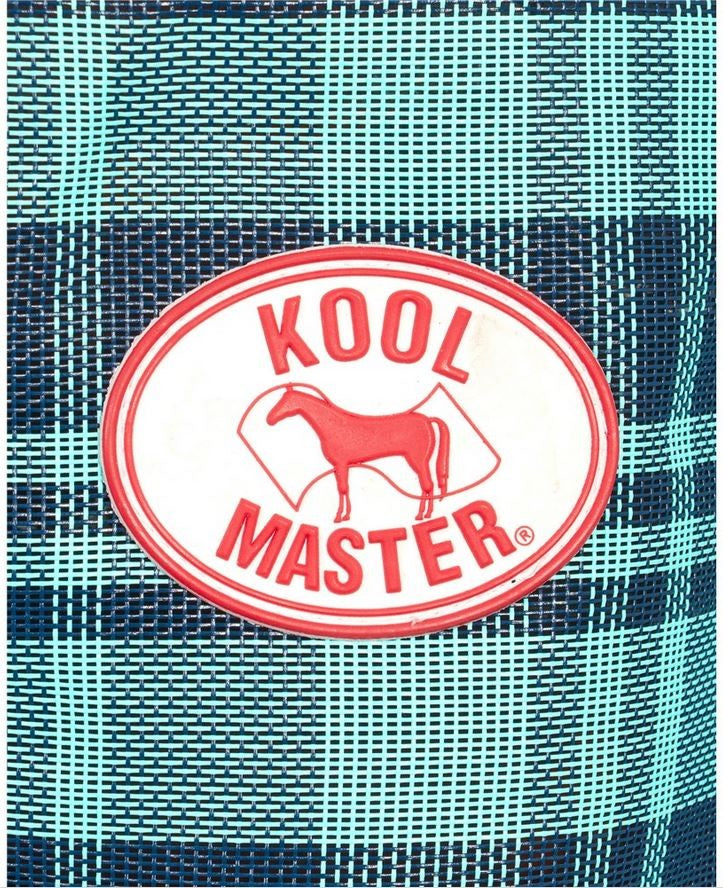 Shade Mesh Combo Kool Master Turquoise & Navy-Ascot Saddlery-The Equestrian