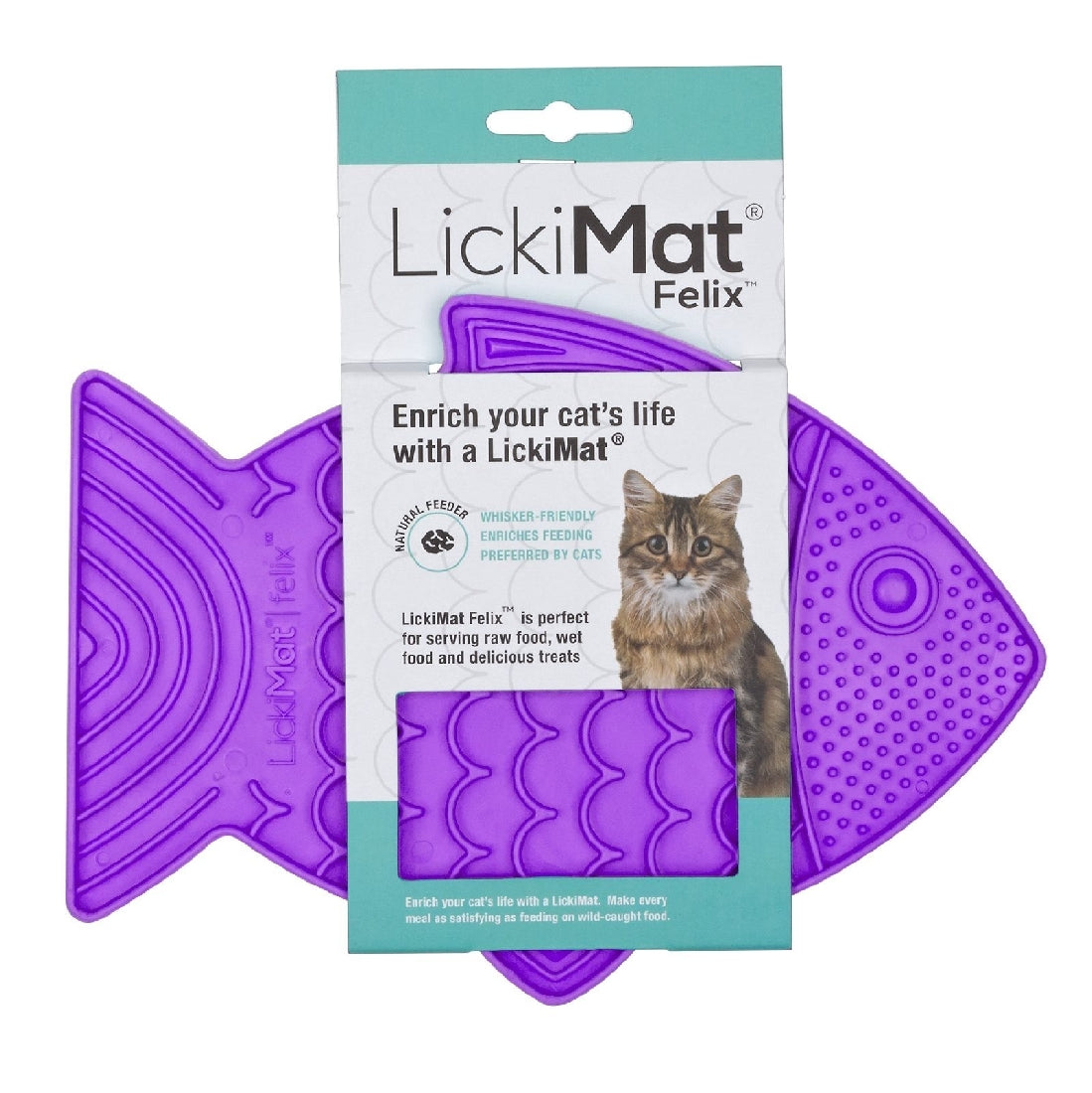 Lickimat Cat Felix Slow Food-Ascot Saddlery-The Equestrian