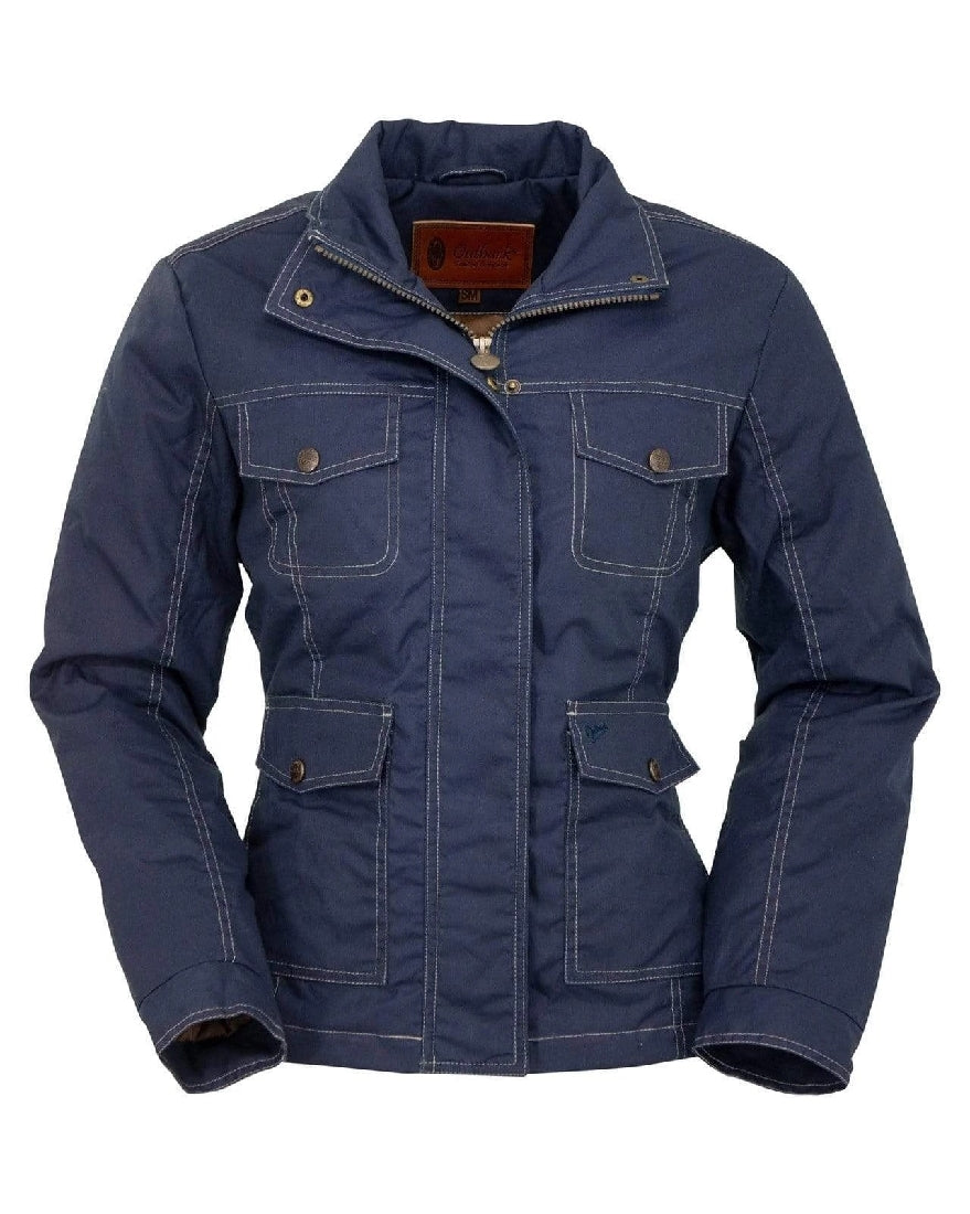 Outback Blue Ridge Jacket Navy-Ascot Saddlery-The Equestrian