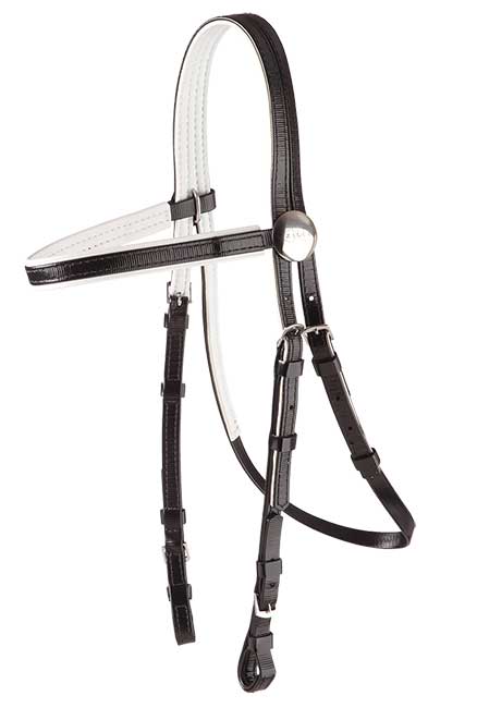 Bridle Head Pvc Full-Ascot Saddlery-The Equestrian