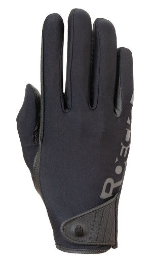 Gloves Roeckl Muenster Black-Ascot Saddlery-The Equestrian