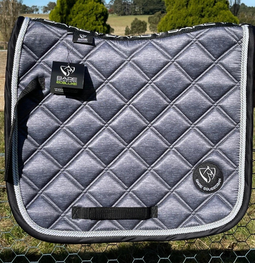 Saddlecloth Bare Equestrian Ecoluxe Luxury Granite-Ascot Saddlery-The Equestrian