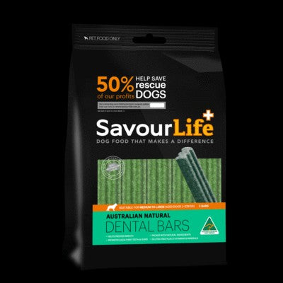 Savourlife Treat Australian Dental Bars Natural Medium-Ascot Saddlery-The Equestrian