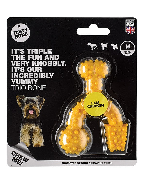 Tasty Bone Nylon Trio Chicken-Ascot Saddlery-The Equestrian