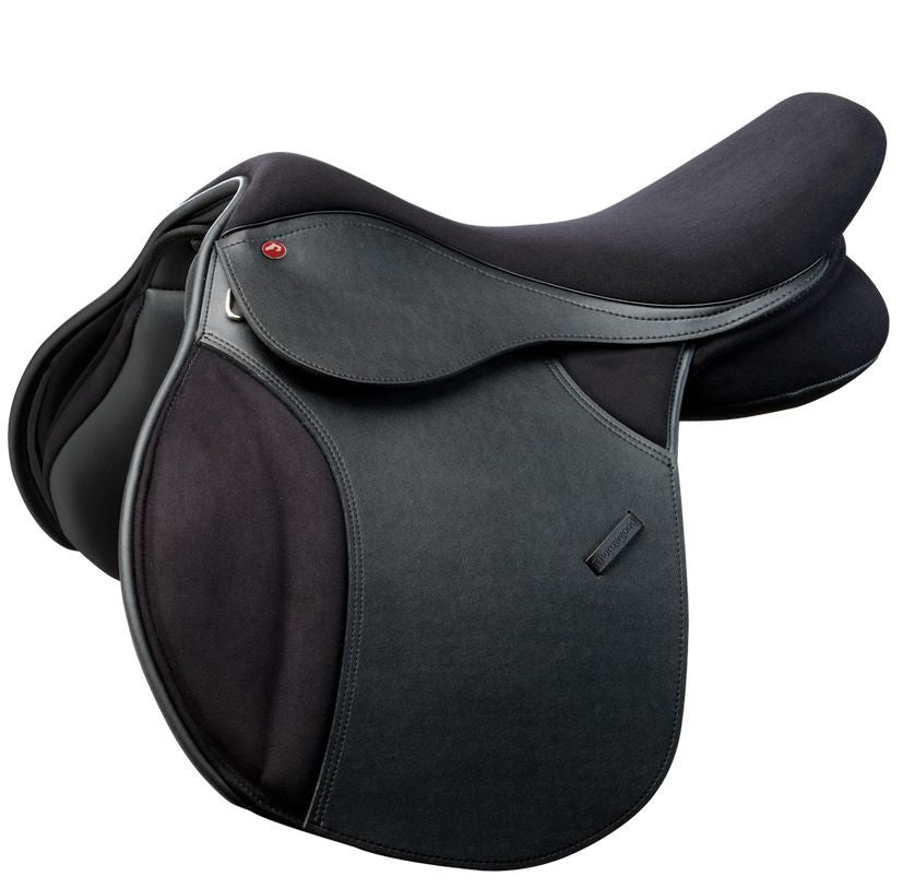 Thorowgood T4 Cob All Purpose Black 17.0"-Ascot Saddlery-The Equestrian