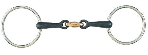 Training Snaffle Loose Ring Sweetiron & Copper Mouth-Ascot Saddlery-The Equestrian