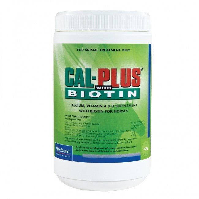 Cal Plus & Biotin Virbac 1.2kg-Ascot Saddlery-The Equestrian