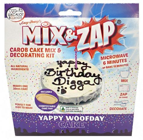 Wagalot Mix & Zap Yappy Woofday Cake Kit-Ascot Saddlery-The Equestrian