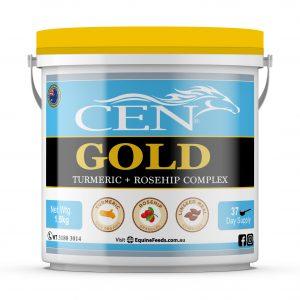 CEN Gold joint supplements with turmeric and rosehip complex.