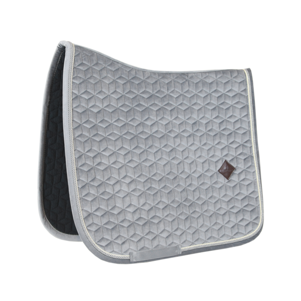 Kentucky Basic Velvet Saddle Pad-Dapple EQ-The Equestrian