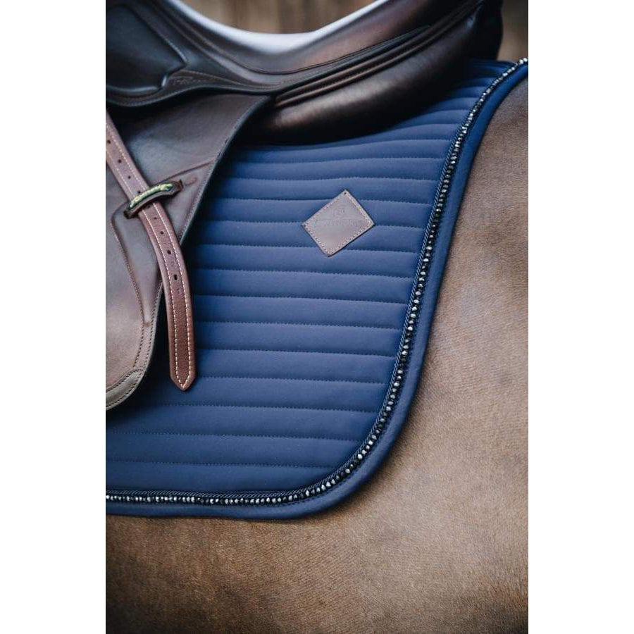 Kentucky Jumping Saddle Pad Pearls-Dapple EQ-The Equestrian