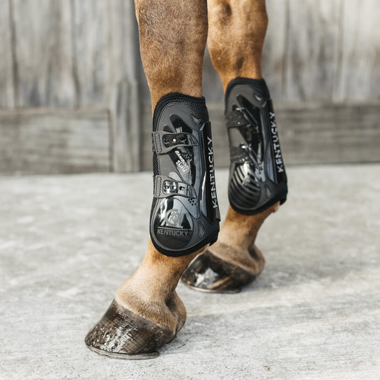 Kentucky Tendon Boots Bamboo Elastic-Dapple EQ-The Equestrian